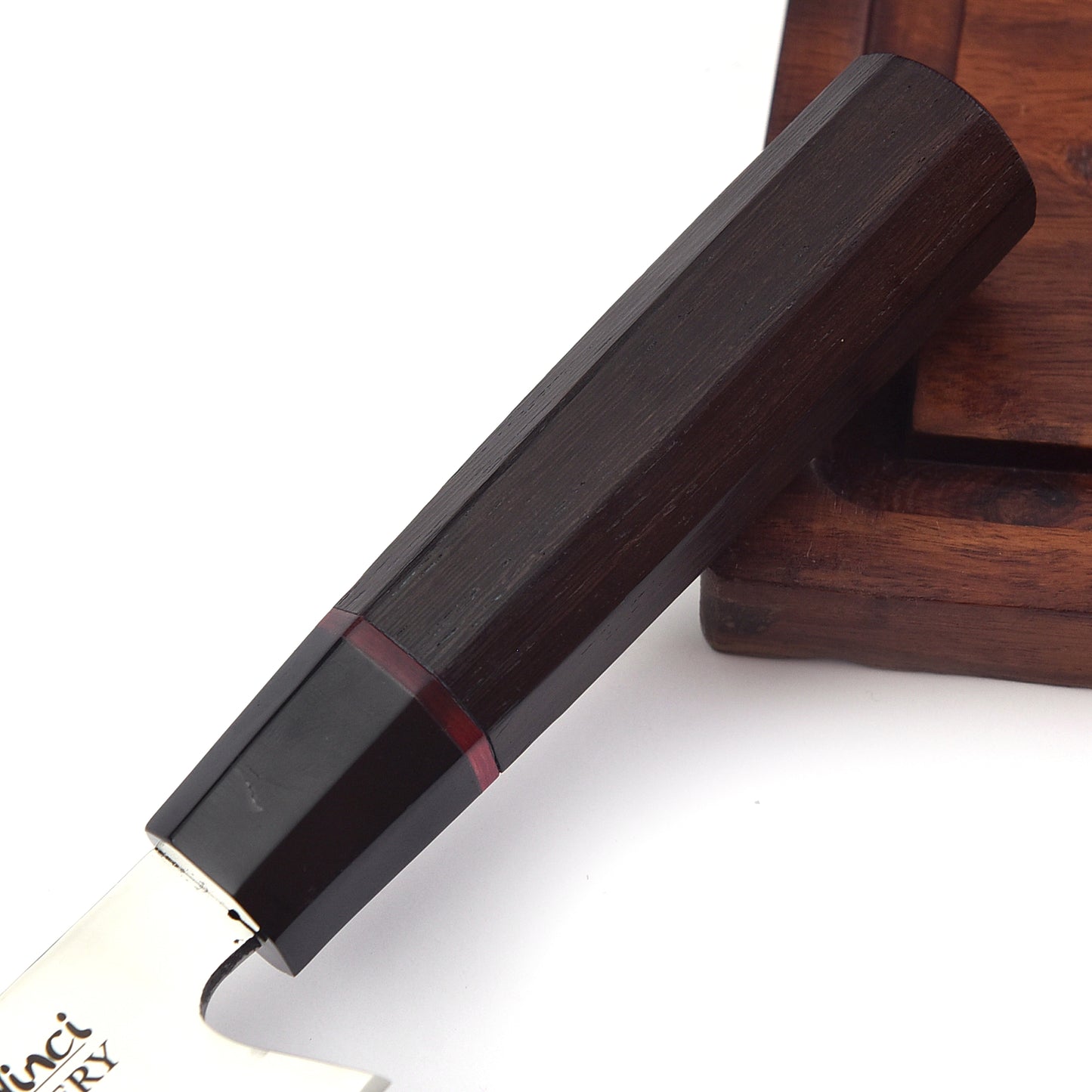 The Japanese - Handcrafted Carbon steel Chef Knife & Leather Case