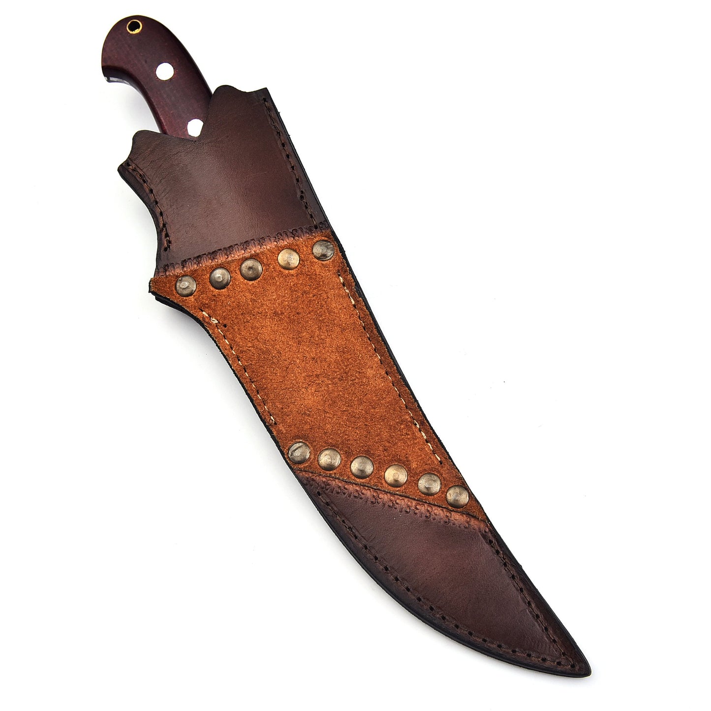 The simplicity Fillet Knife - Beautiful Simple handle & Leather Sheath