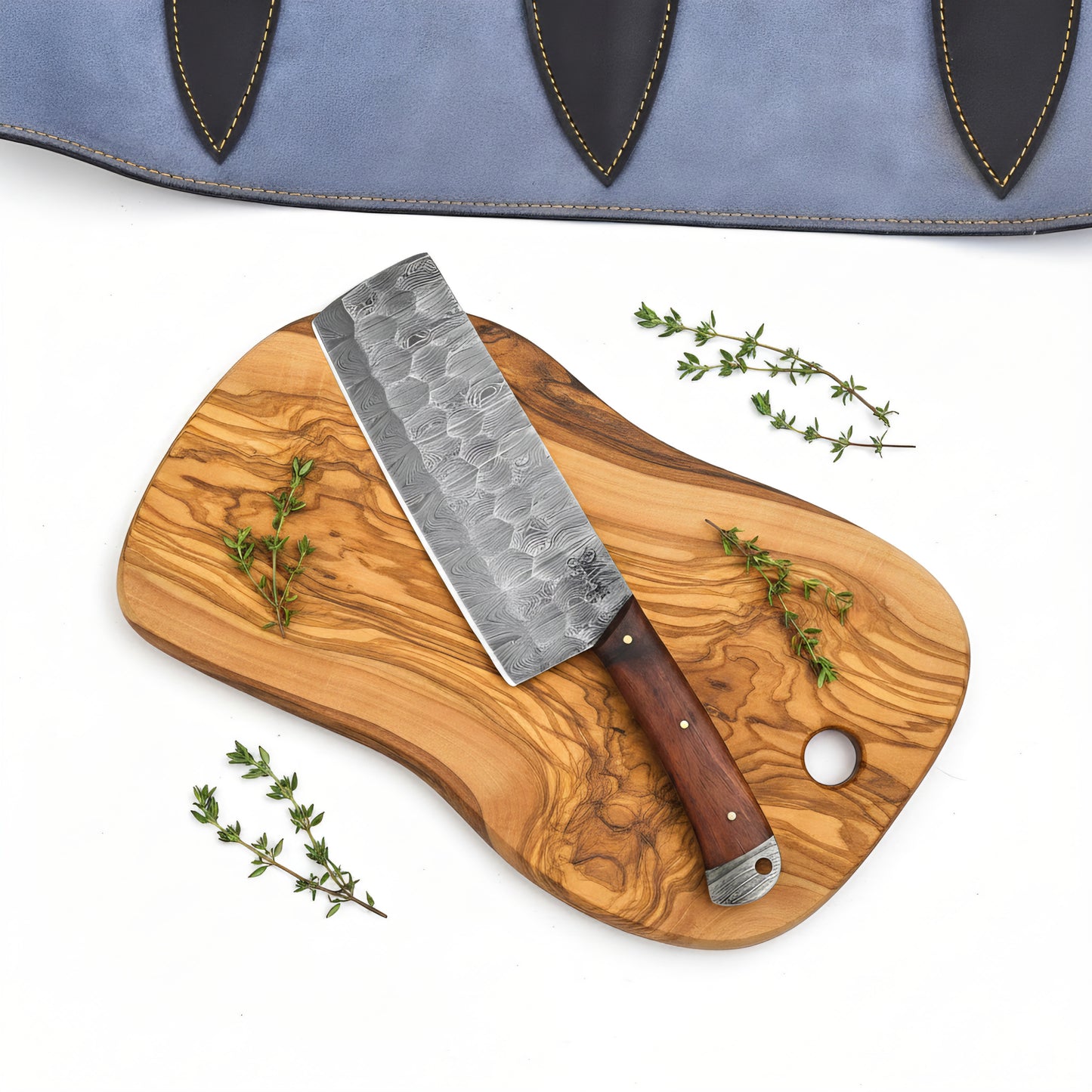 damascus chef set
