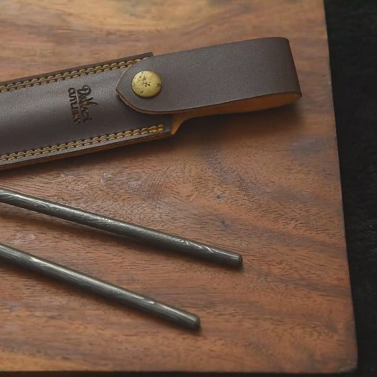 Damascus chopsticks